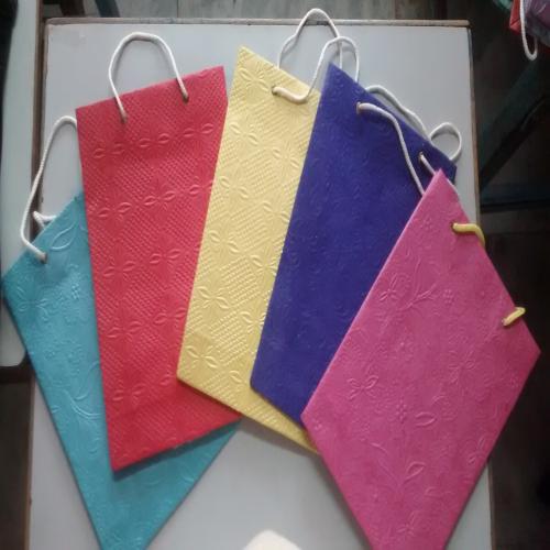 paper bags  coloured medium